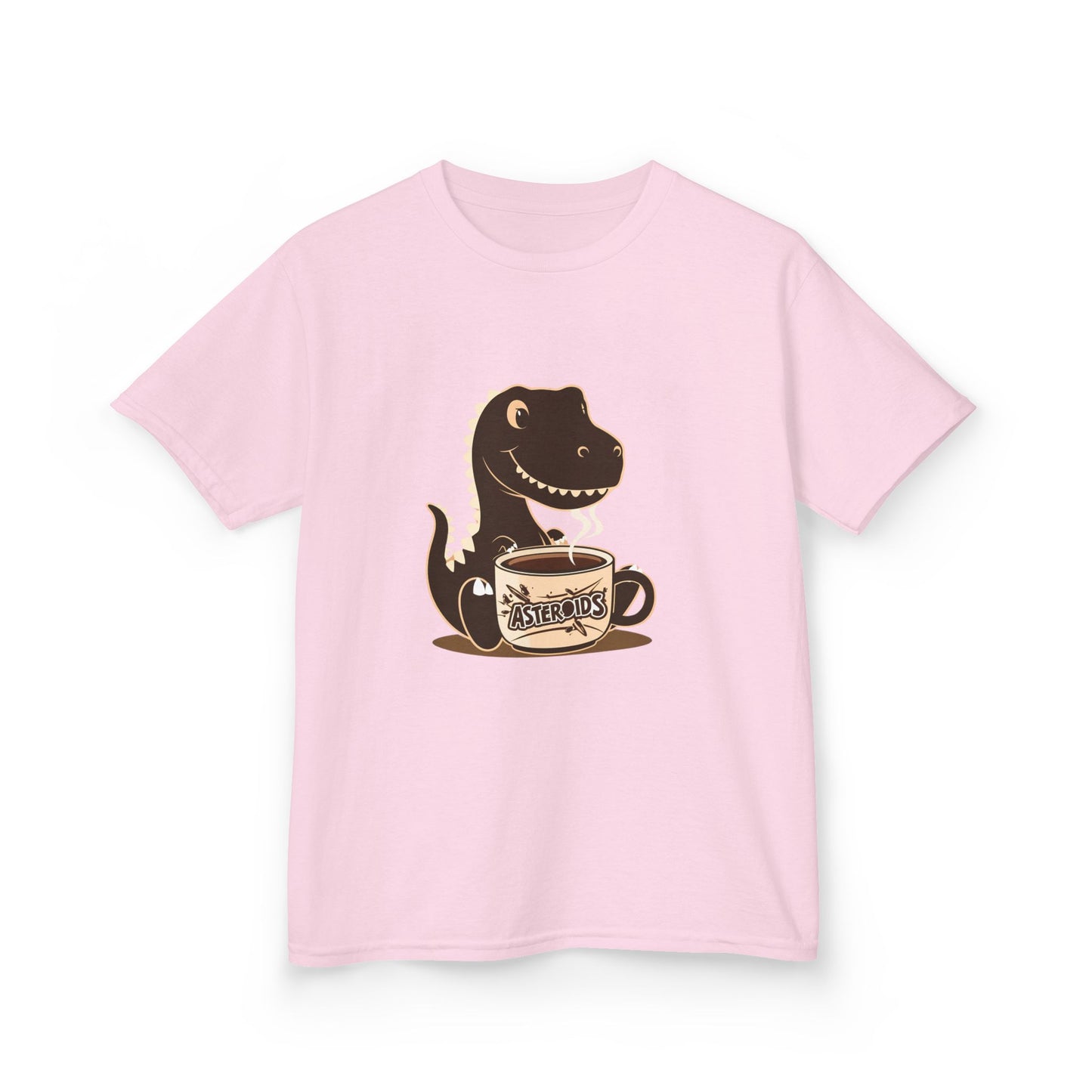 Dinos Love Coffee - Kids Heavy Cotton™ Tee