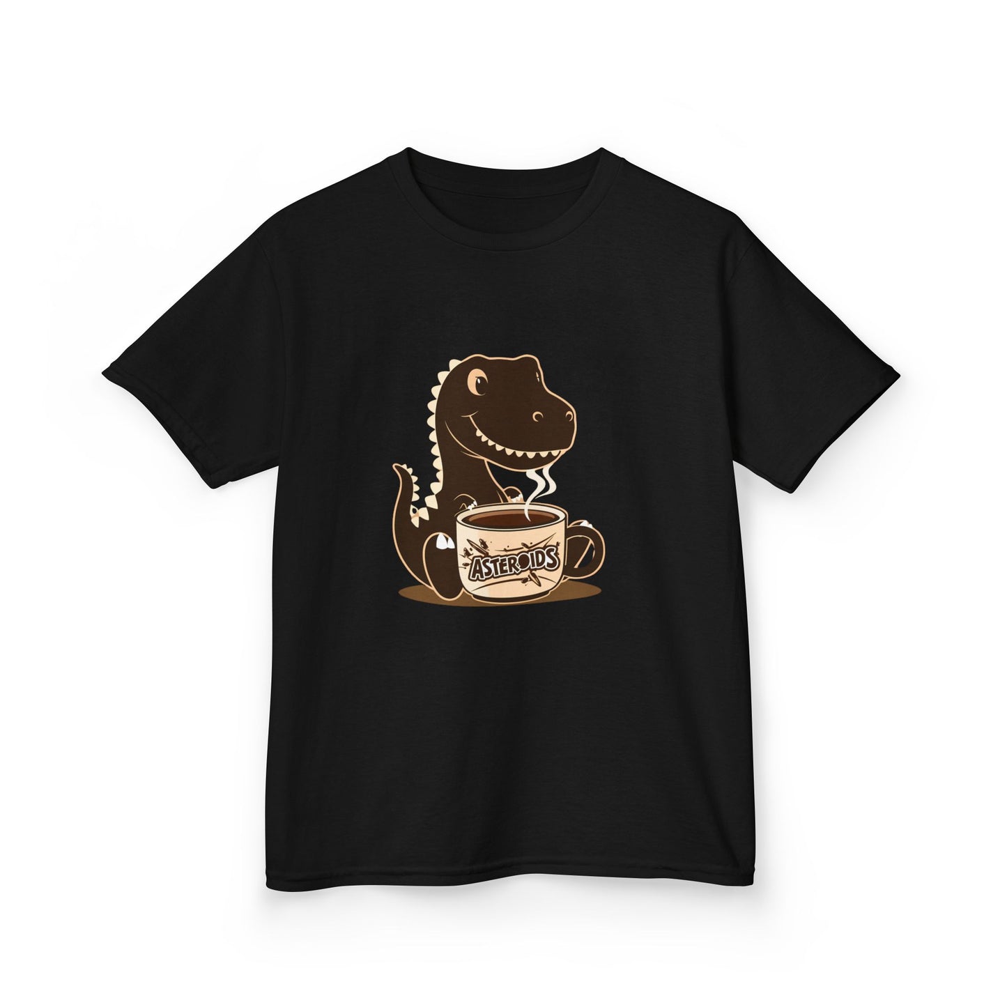 Dinos Love Coffee - Kids Heavy Cotton™ Tee